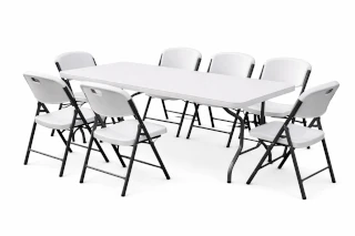 Table and chairs rental